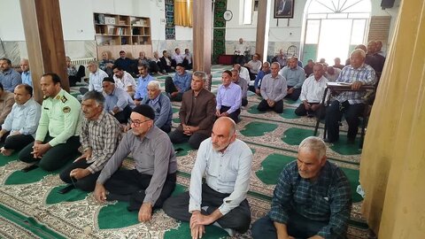 تصاویر/ نماز جمعه بخش مرکزی مهریز در روستای علی آباد