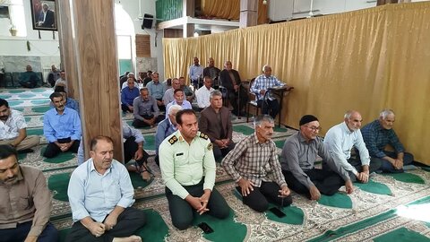تصاویر/ نماز جمعه بخش مرکزی مهریز در روستای علی آباد