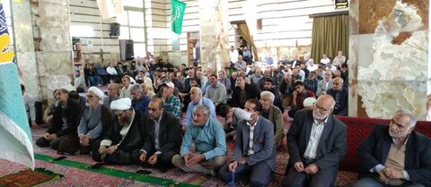 تصاویر/ نماز جمعه مهدیشهر به امامت حجت‌الاسلام نبوی امام  جمعه مهدیشهر