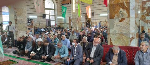 تصاویر/ نماز جمعه مهدیشهر به امامت حجت‌الاسلام نبوی امام  جمعه مهدیشهر