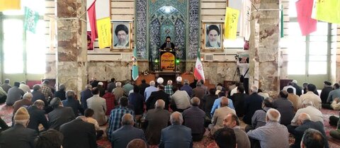 تصاویر/ نماز جمعه مهدیشهر به امامت حجت‌الاسلام نبوی امام  جمعه مهدیشهر