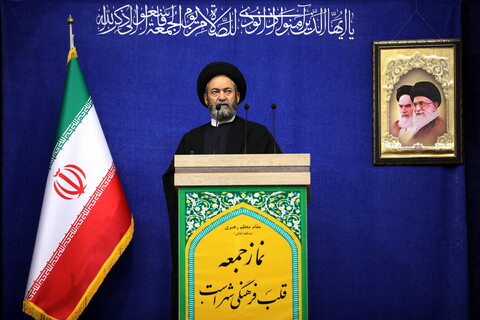 تصاویر/ حضور آیت الله اعرافی در نماز جمعه اردبیل با امامت