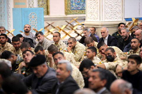 تصاویر/ حضور آیت الله اعرافی در نماز جمعه اردبیل با امامت