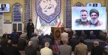 تصاویر/ مراسم سوگواری فاطمی با یاد شهدای مقاومت