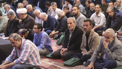 تصاویر/ مراسم سوگواری فاطمی با یاد شهدای مقاومت