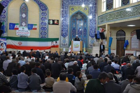 تصاویر/ اقامه نماز جمعه شهرستان بیجار