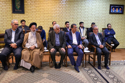 تصاویر | دیدار وزیر ارتباطات و فناوری اطلاعات با نماینده ولی فقیه در استان آذربابجان شرقی