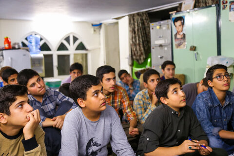 تصاویر/ ابتکارات جالب قرآنی حوزویان در مسجد ولیعصر (عج)