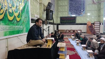 تصاویر/ برپایی محفل انس با قرآن در مسجد سیدالشهداء کوهدشت
