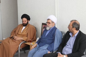 تصاویر/ دیدار مدیرکل اوقاف و امور خیریه استان سمنان با امام جمعه مهدی‌شهر