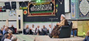 تصاویر/ سوگواری شهادت حضرت فاطمه (س) با سخنرانی استاد انصاریان