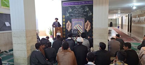 سفر معاون فرهنگی تبلیغی حوزه علمیه خراسان حجت‌الاسلام‌والمسلمین منتظری، و مدیران سیاسی اجتماعی و مرکز مشاوره این معاونت به شهرستان‌های سرایان، فردوس، بشرویه، عشق‌آباد و طبس خراسان جوبی