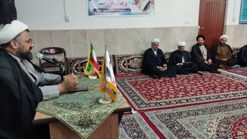 سفر معاون فرهنگی تبلیغی حوزه علمیه خراسان حجت‌الاسلام‌والمسلمین منتظری، و مدیران سیاسی اجتماعی و مرکز مشاوره این معاونت به شهرستان‌های سرایان، فردوس، بشرویه، عشق‌آباد و طبس خراسان جوبی