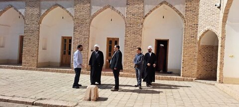 تصاویر / دومین سفر مدیر دفتر موقوفات ومنابع پایدار حوزه علمیه خراسان به خراسان جنوبی شهر های فردوس، سرایان، طبس و خضری