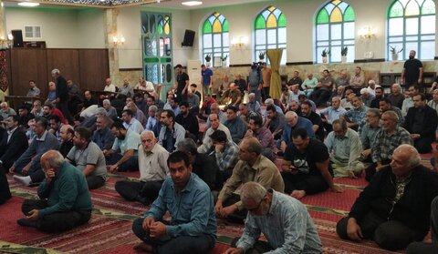 تصاویر/ مراسم سوگواری شهادت حضرت فاطمه (س) با سخنرانی استاد انصاریان