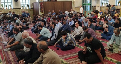 تصاویر/ مراسم سوگواری شهادت حضرت فاطمه (س) با سخنرانی استاد انصاریان