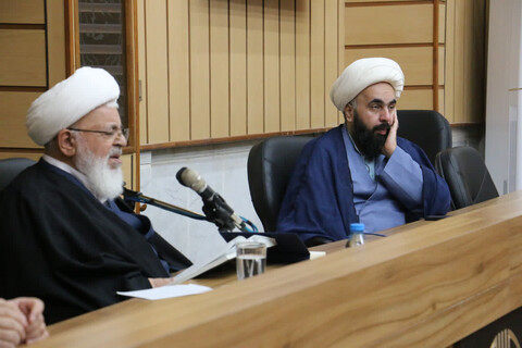 تصاویر/ جلسه تفسیر قرآن کریم آیت الله ناصری