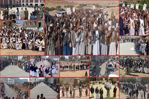 پیام روشن مردم یمن به صهیونیست‌ها؛ تا پای جان از فلسطین دفاع می کنیم/ آماده هر گونه رویارویی هستیم