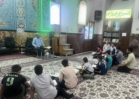 تصاویر/ جشن شکوفه های قرآن در مسجد انصارالحسین(ع)