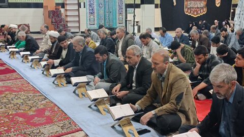 تصاویر/برپایی محفل انس با قرآن در مسجد سیدالشهداء کوهدشت