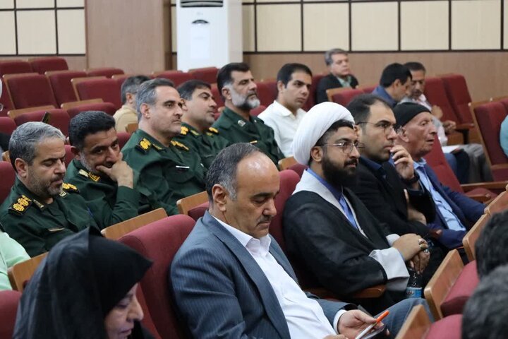 تصاویر/ جلسه شورای فرهنگ عمومی شهرستان های شمال و غرب استان کرمان در رفسنجان