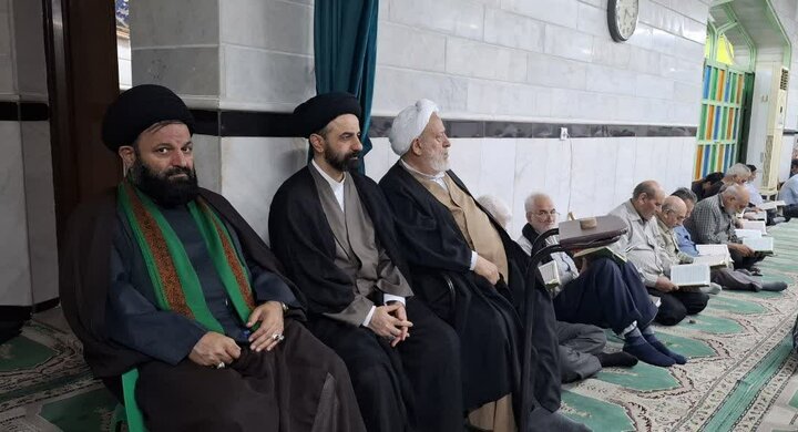 تصاویر/ سوگواری شهادت حضرت فاطمه (س) با سخنرانی استاد انصاریان