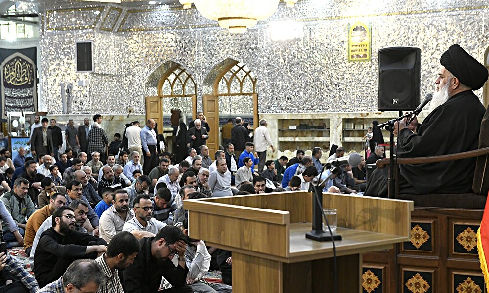 بانوان به حرمت حضرت زهرا(س) در ایام فاطمیه چادر بر سر کنند+ تصاویر