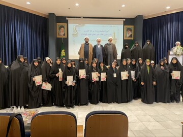 درخشش بانوی طلبه تکابی در المپیاد علمی پژوهشی حوزه‌های علمیه خواهران