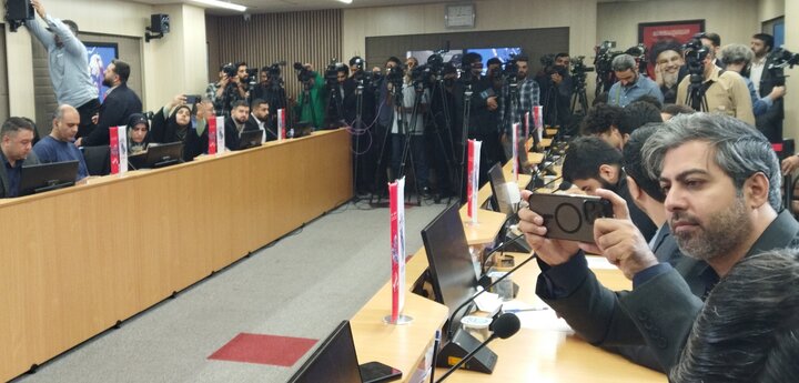 تصاویر/ نشست خبری «همایش ما و غرب در آراء و اندیشه‌های حضرت آیت الله العظمی خامنه‌ای»