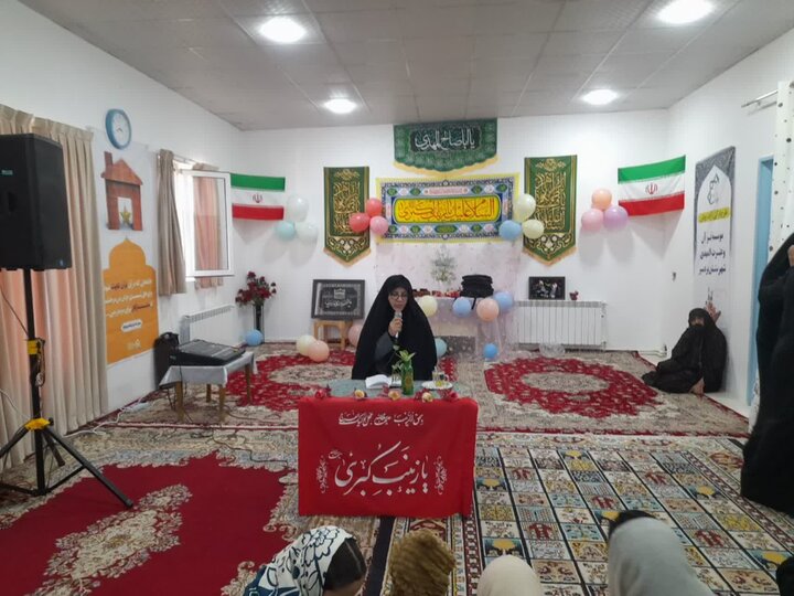 تصاویر/ فعالیت‌های مدرسه علمیه فاطمیه(س) بردسیر به مناسبت ایام ولادت حضرت(س)