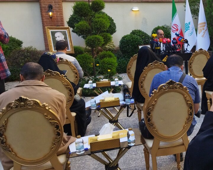 تصاویر/ نشست خبری همایش ملی دانش آموزی شصت و سومین سال جایزه البرز