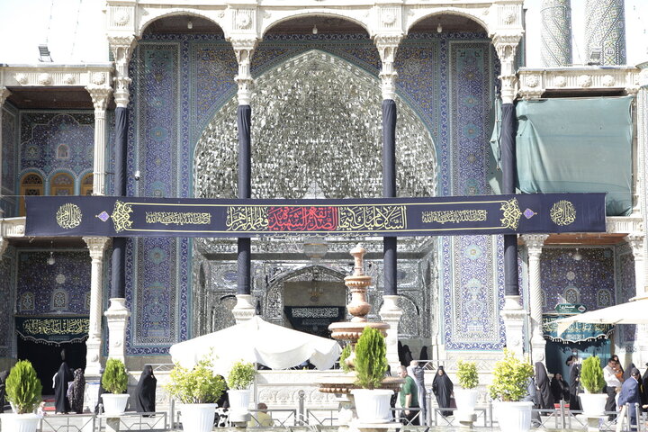 حرم بانوی کرامت آماده اقامه عزای حضرت زهرا(س) شد