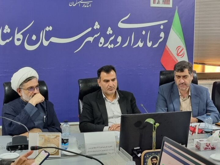تصاویر/چهارمین جلسه شورای فرهنگ عمومی شهرستان کاشان