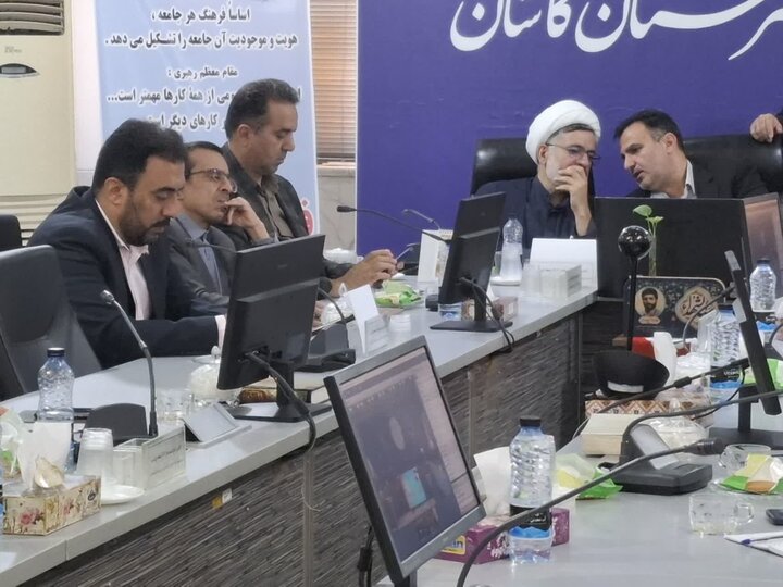 تصاویر/چهارمین جلسه شورای فرهنگ عمومی شهرستان کاشان