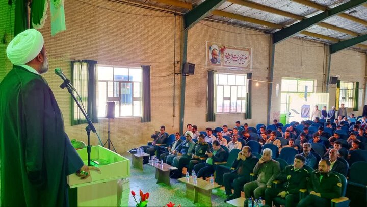 تصاویر/ یادواره شهدای دانش‌آموز شهرستان رابر