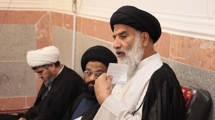 تصاویر/دیدار امام جمعه اهواز با طلاب و روحانیون مدرسه علمیه ایذه