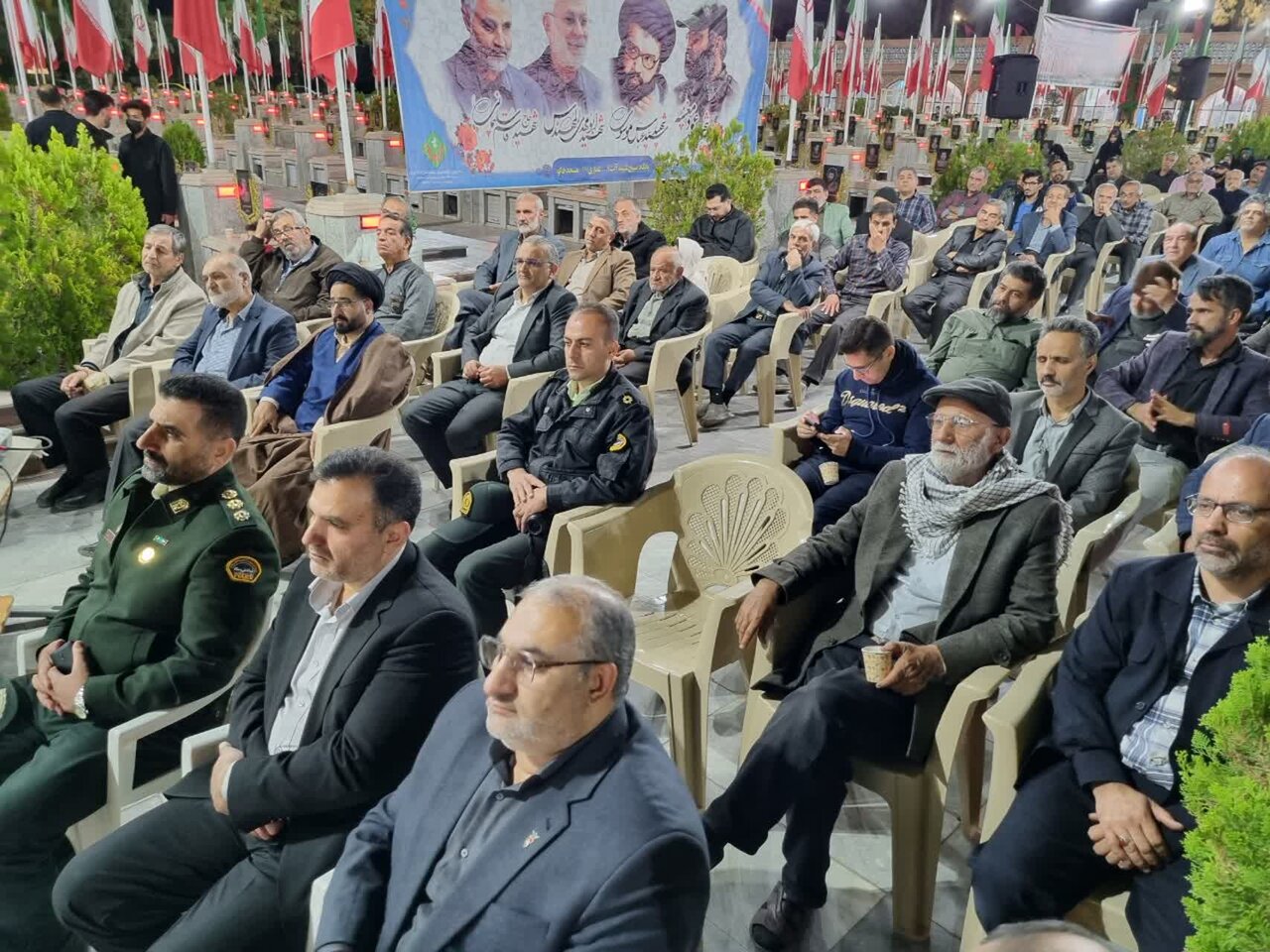 مراسم گرامیداشت روز حماسه و ایثار کاشان برگزار شد +عکس