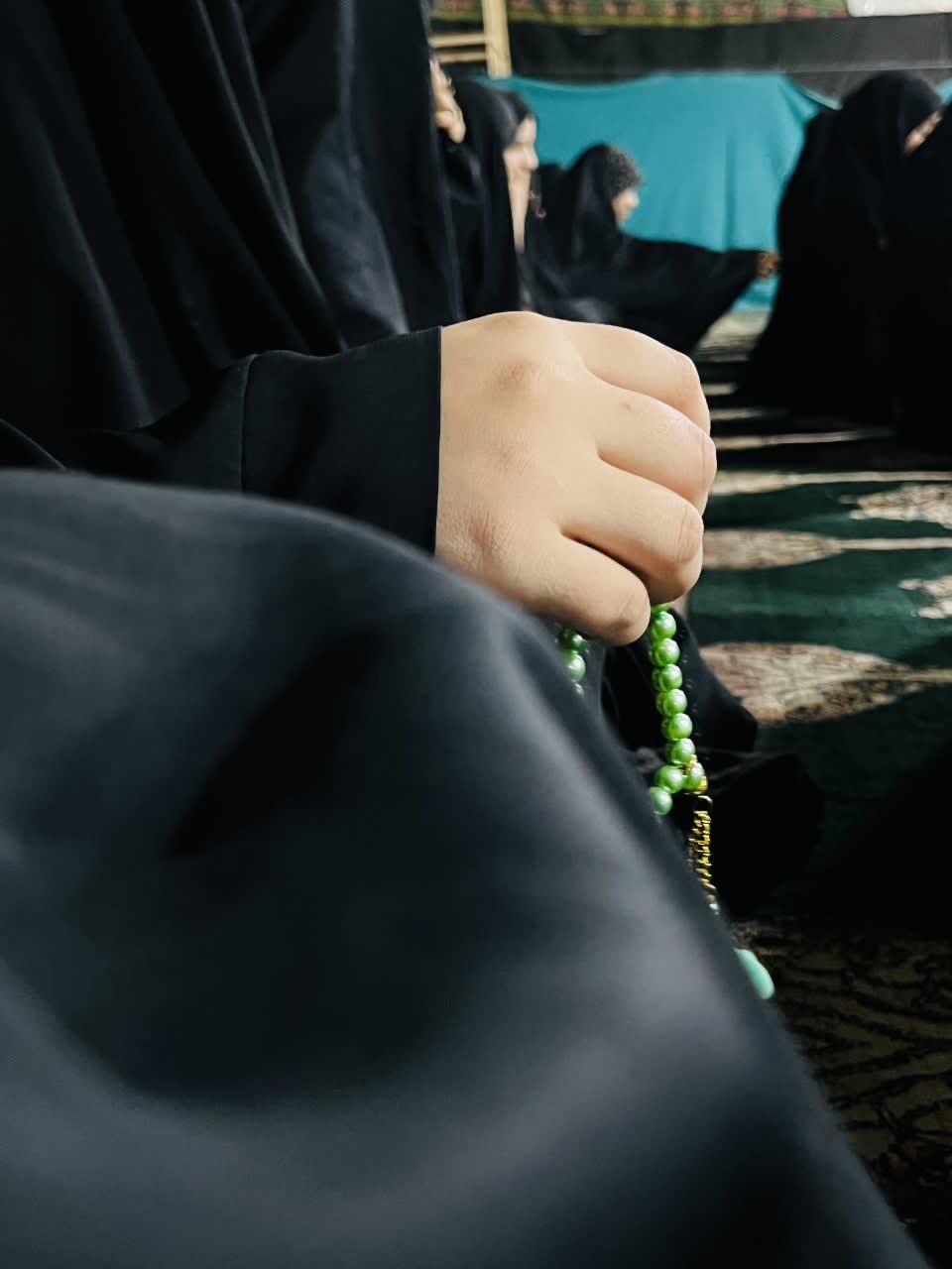 تصاویر/ مراسم آغاز ایام فاطمیه در مدرسه علمیه الزهرا رمشک