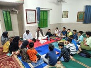 अलीगढ़ हिंदुस्तान; इमामिया हाल नेशनल कॉलोनी में दरसे कुरआन का आयोजन