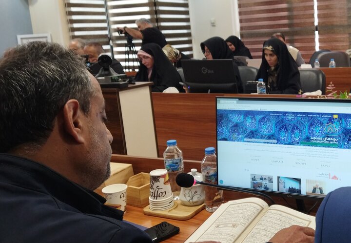 تصاویر/ نشست خبری ه‍فدهمین دوره جشنواره قرآنی «مدهامتان»