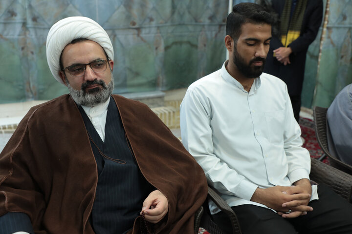 تصاویر/ آیین اجرای طرح قرار دوازدهم در حرم مطهر امامزاده موسی مبرقع(ع)