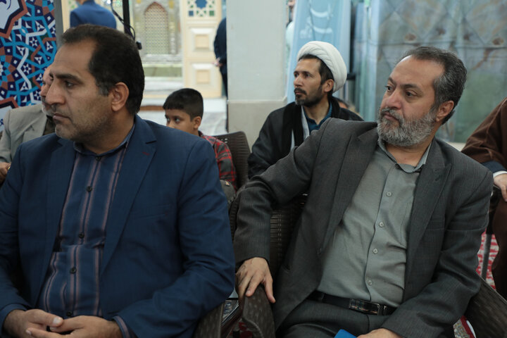 تصاویر/ آیین اجرای طرح قرار دوازدهم در حرم مطهر امامزاده موسی مبرقع(ع)