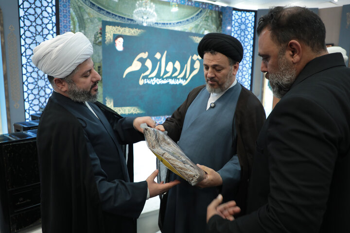 تصاویر/ آیین اجرای طرح قرار دوازدهم در حرم مطهر امامزاده موسی مبرقع(ع)