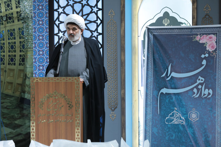 تصاویر/ آیین اجرای طرح قرار دوازدهم در حرم مطهر امامزاده موسی مبرقع(ع)