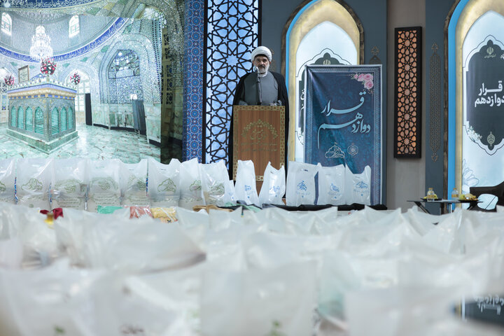 تصاویر/ آیین اجرای طرح قرار دوازدهم در حرم مطهر امامزاده موسی مبرقع(ع)