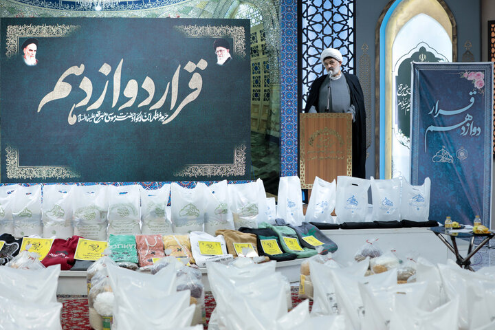 تصاویر/ آیین اجرای طرح قرار دوازدهم در حرم مطهر امامزاده موسی مبرقع(ع)