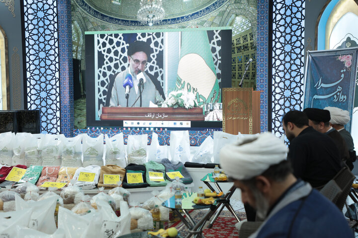 تصاویر/ آیین اجرای طرح قرار دوازدهم در حرم مطهر امامزاده موسی مبرقع(ع)