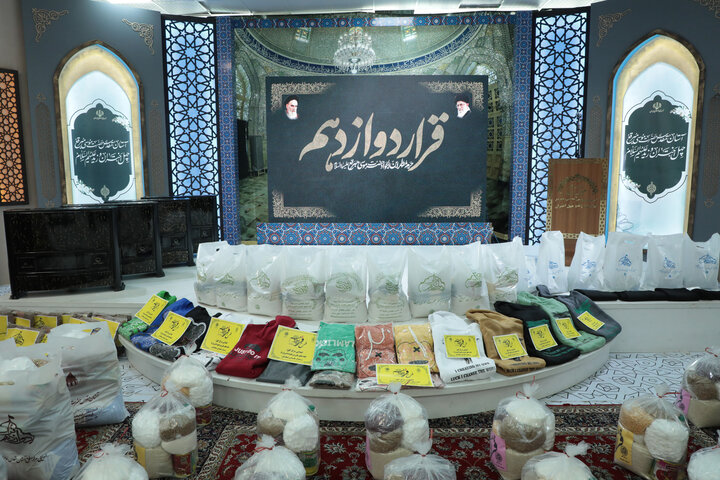 تصاویر/ آیین اجرای طرح قرار دوازدهم در حرم مطهر امامزاده موسی مبرقع(ع)