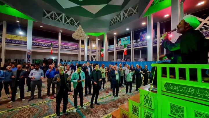 تصاویر/ مراسم شب دوم عزاداری ایام فاطمیه در شهرستان رابر