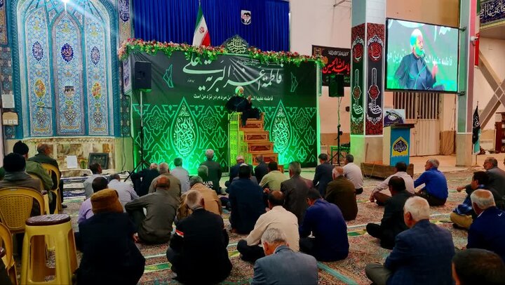 تصاویر/ مراسم شب دوم عزاداری ایام فاطمیه در شهرستان رابر